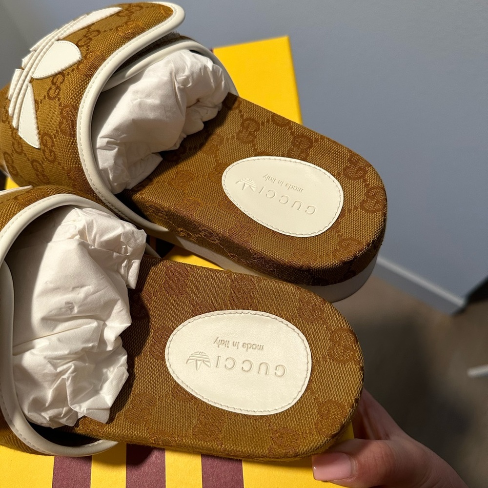 Adidas X Gucci GG Platform Sandal - Picture 6 of 7